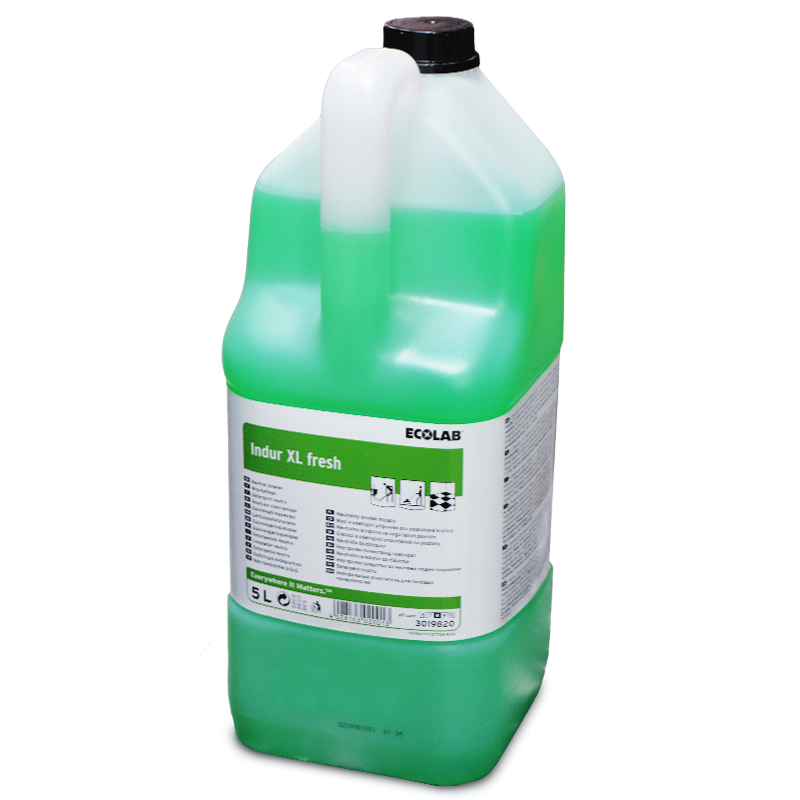 Ecolab Indur XL fresh 5 L. Medel för rengöring av golv NOWAS.SE