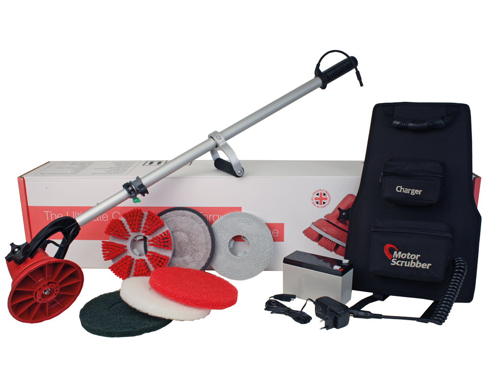 MotorScrubber starter kit, komplet med skaft - Skuremaskiner ...