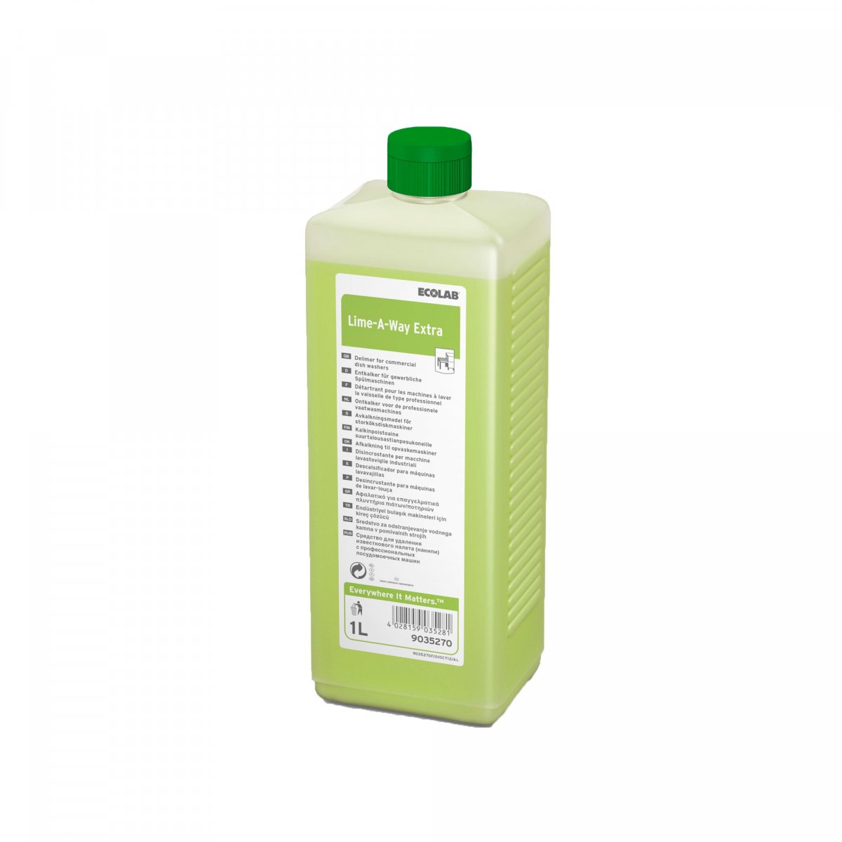 Ecolab LimeAWay Extra 1 L. Afkalkning & kalkfjerner NOWAS A/S