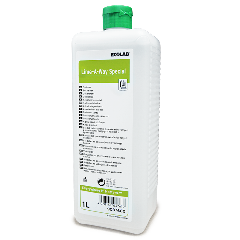 Ecolab LimeAWay special 1 L. Køkkenrengøring NOWAS A/S