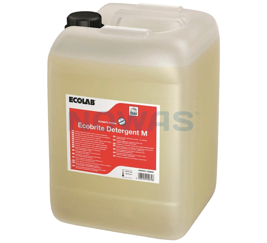 Ecolab Ecobrite Detergent M 20 kg. Tøjvask / Vaskepulver NOWAS A/S